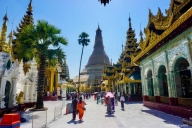 Shwedagon Pagode, Rangun, Myanmar